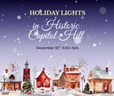 Holiday Lights in Historic Capitol Hill